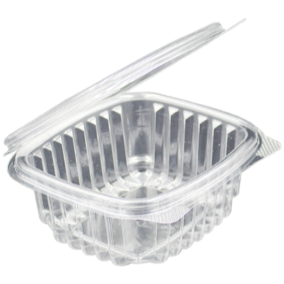 Dynasco HL-48, 48oz. Seal Clear Hinged Container (200's) *