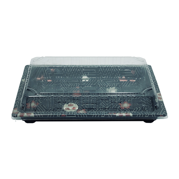 HQ-20 Sushi Tray With Lid*800Set/CS