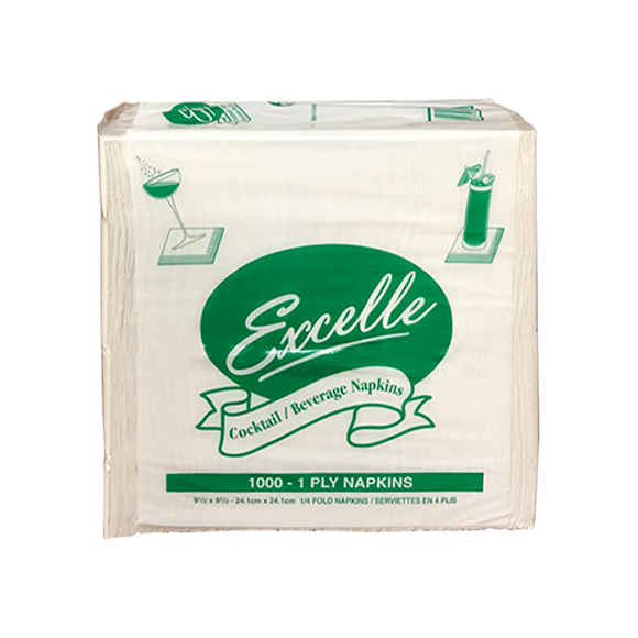 Excelle Luncheon Napkin 1 Ply (12x500's) #5003